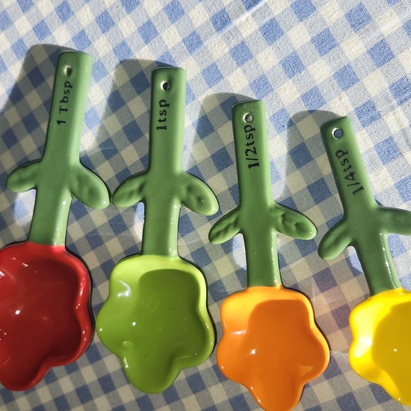 Blooming measuring cup and spoons set - Picture 3 of 4